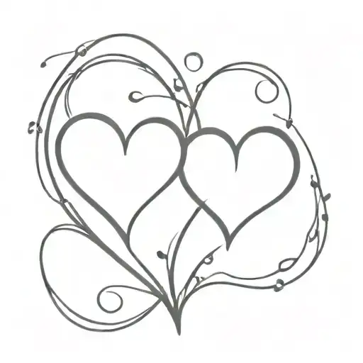 Siblings Tatoos Tough Love Heart