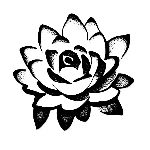 Water Lilly And Rose Wirth 1982 Roman Numbers