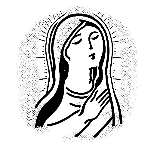 Virgin Mary With Virgo