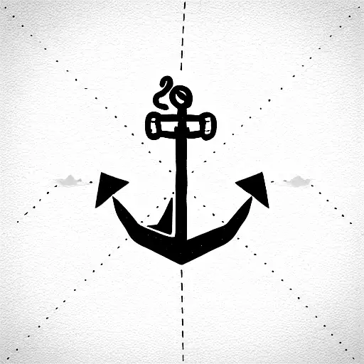 Grumpy Text With Anchor