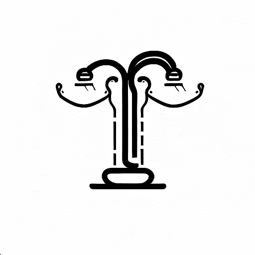Libra Scale With Snake