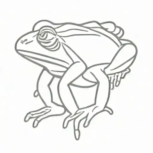 Barbarian Frog Sitting