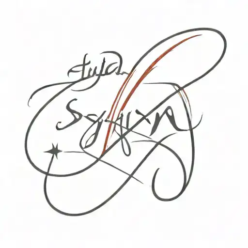 The Word Syrian With Flash