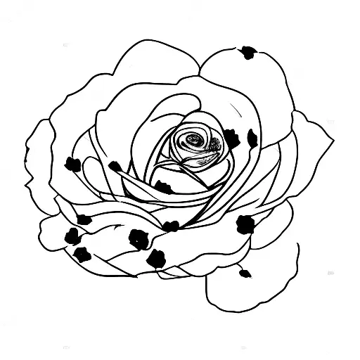 Rose And Poppy Boquet