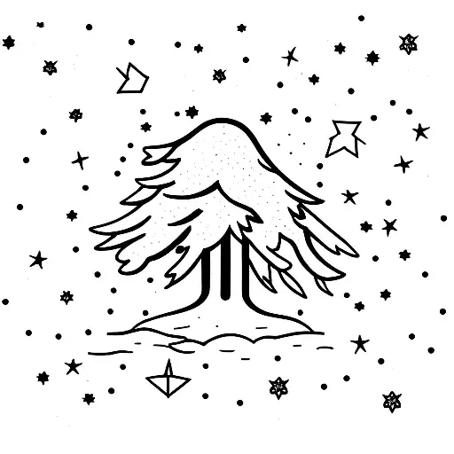 Forest With Star Heaven