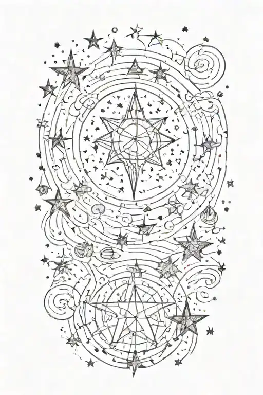 Universe Stars Galaxy Witchy