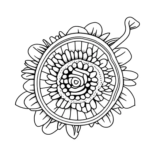 Daisy And Poppy Flower