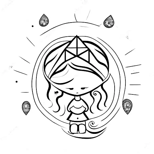 A Girl Holding A Diamond In Her Hand