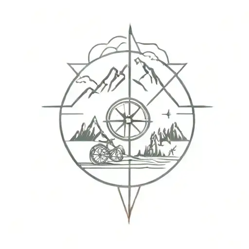 Mountain Bike Compass