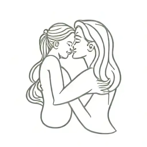 Simple Representation Of A Mother's Love