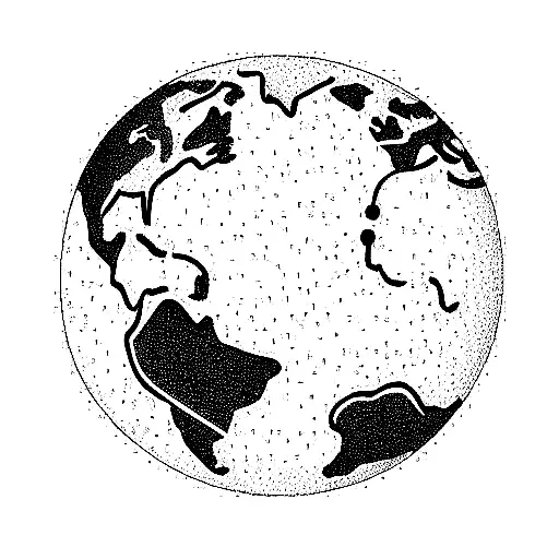 Caricature Planet Earth