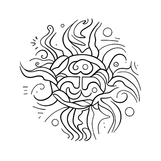 Latina Intertwined With Sun