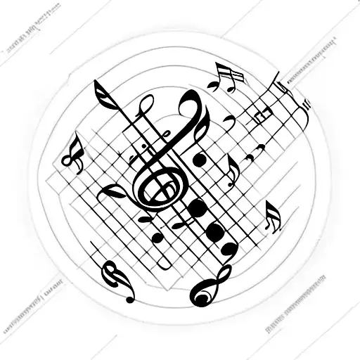 Whiskey And Music Notes