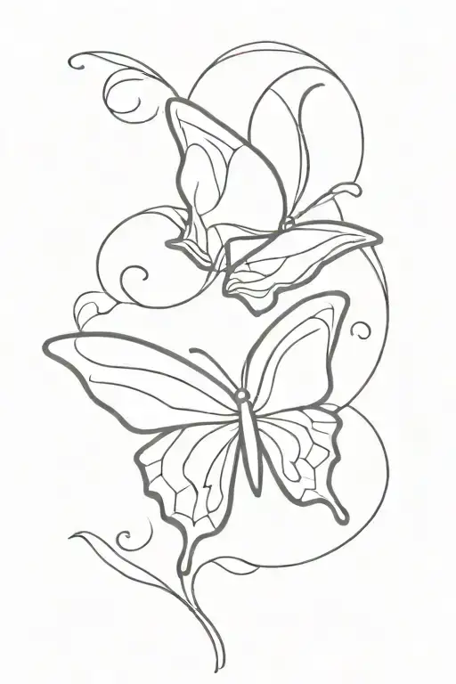 Pisces Butterfly Emerging