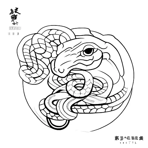 Native Ceramic Vase With Small And Thin Snake Wrapped Around Vase Neck