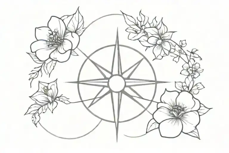 Compass Flowers