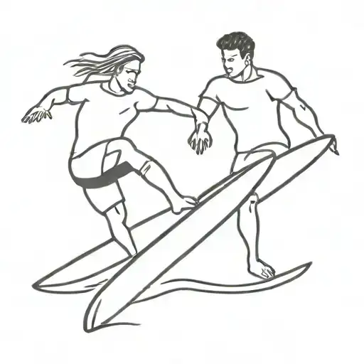 Surfing With Football