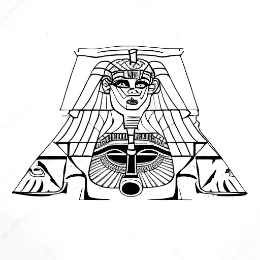 Crumbling Egyptian Pyramid