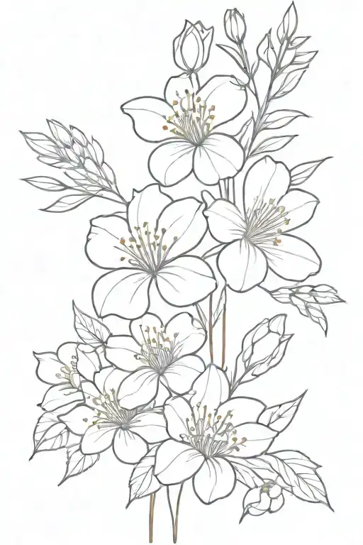 Birth Flower Bouquet