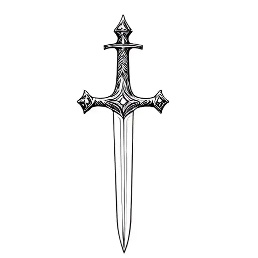 Swiss Cross Sword