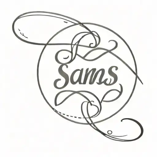 Create A Sams Lettering