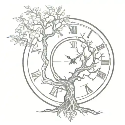 Tree Of Life And Time Clock With 92 In It With The Armor