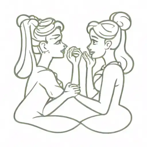 Disney With The Names Sophie And Belle