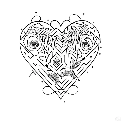 Love Yourself First In Elegant Line Art Font