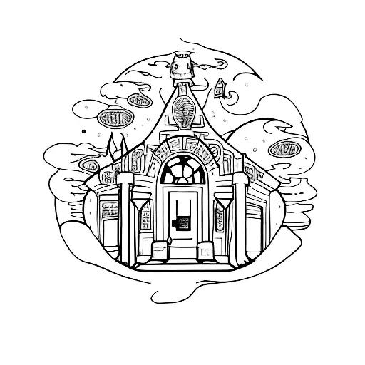 No Color Red Room Door From The Netflix Show The Haunting Of Hill House