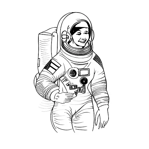 A Woman Astronaut