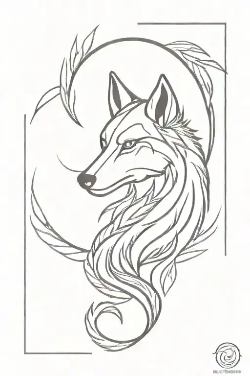 Feather Snake Wolf