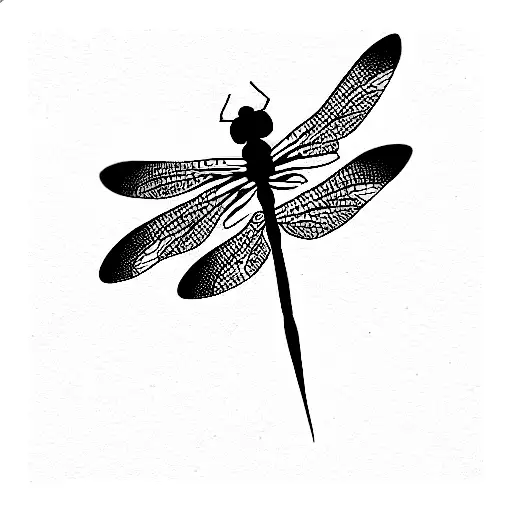 Dragonfly With A Date