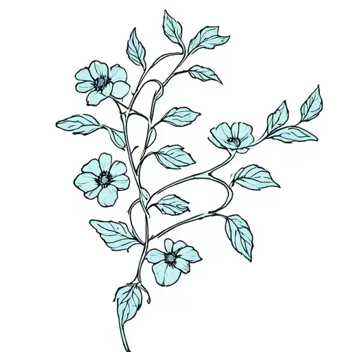 Homeycomb Vine With Flowers