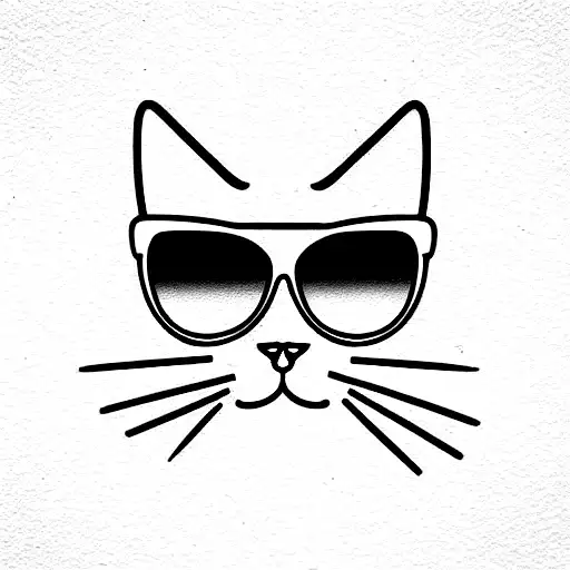 Cat With Sunglasses