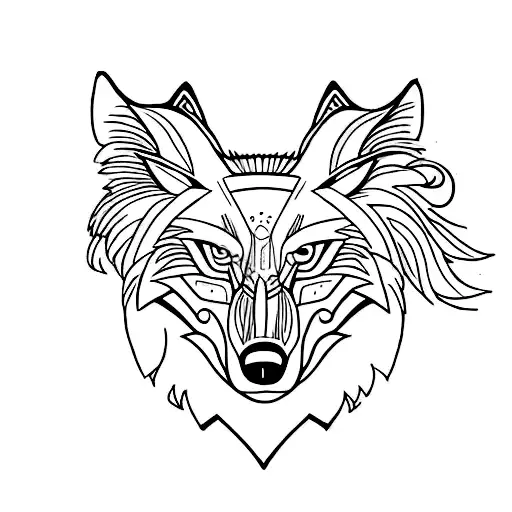 A Wolf With Three Tails