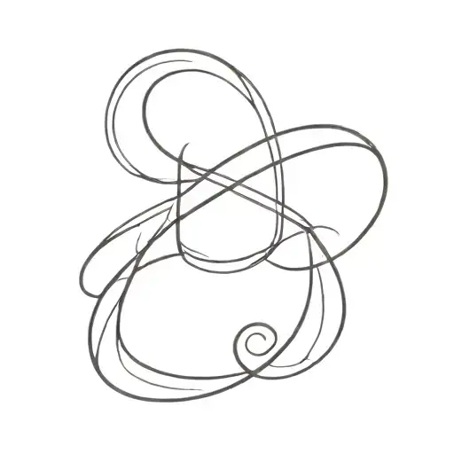 143 In Infinity Symbol