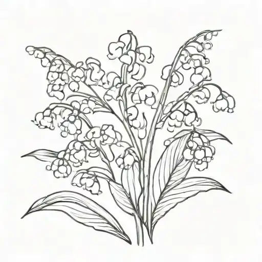 Very Simple Lily Of The Valley Flower