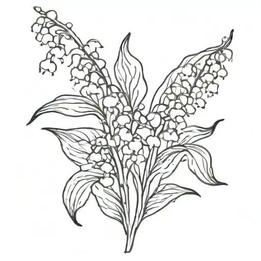 Very Simple Lily Of The Valley Flower