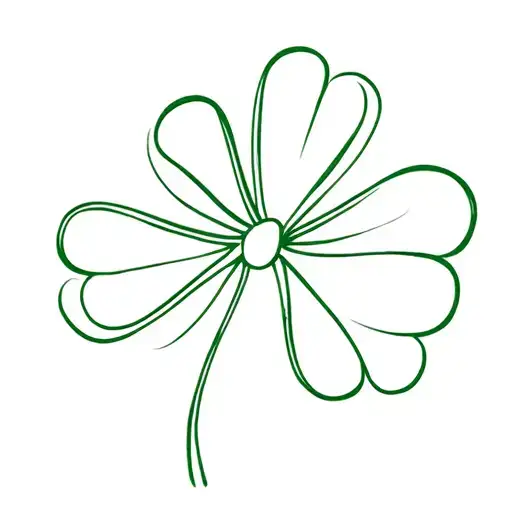 Four Leaf Clover In Memory Of My Cat