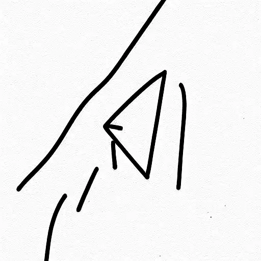 Line Going From Wide To Narrow