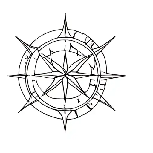 Vegvisir Symbol Combined