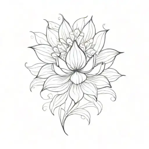 Lotus Flowers Symbolizing