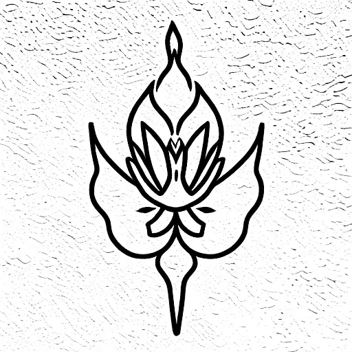 Spear From Lotus Flower