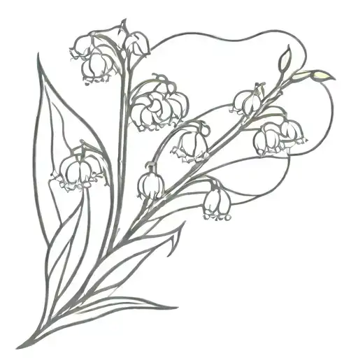 Lily Of The Valley On Fire