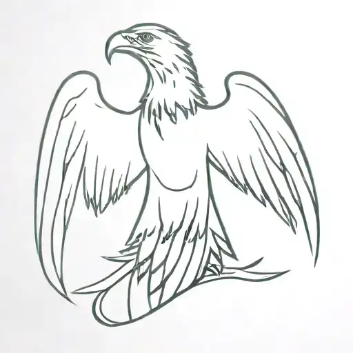 Eagle On Back