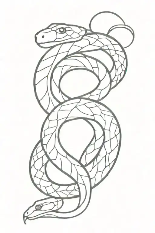 Snake Tattoo For Women