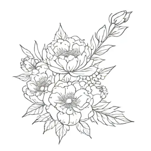 Cosmo Peony Daisy Bouquet