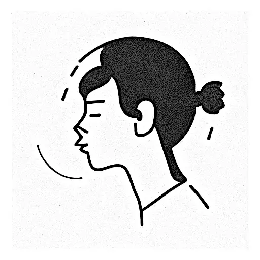 Profile Of A Group Of People With Omaments Around Them