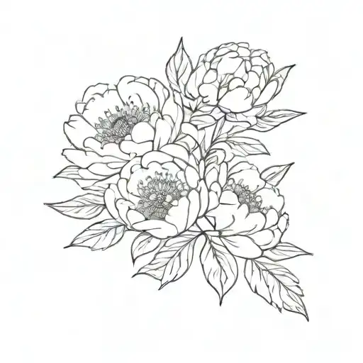 Peony Daisy Bouquet