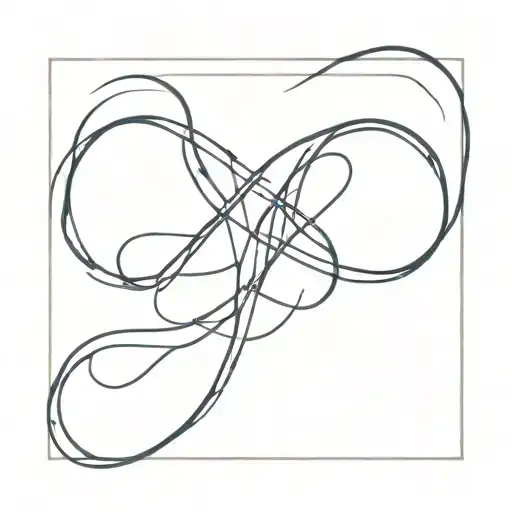 Infinity Symbol Intertwined
